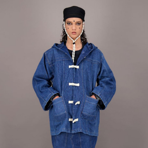 Kachabya unisexe en jeans Upcycling