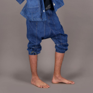 Sarouel unisexe en jeans Upcycling