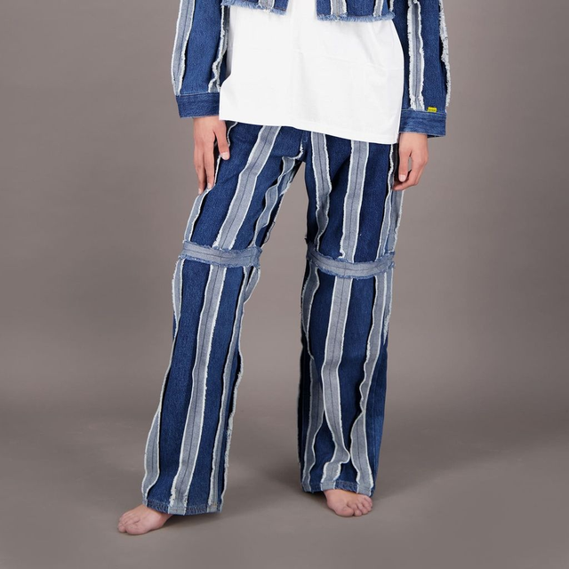 Baggy jeans unisexe Upycling